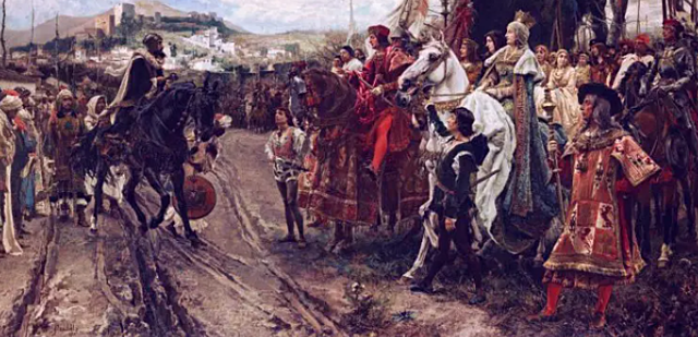 The Catholic church expels Muslims from Spain