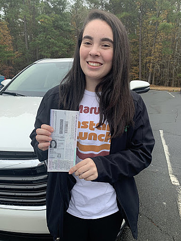 Yo obtuve un carnet de conducir