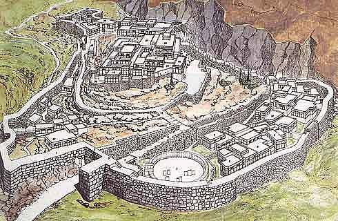MICENES, CIUTAT FORTIFICADA