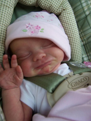 Amelia’s Sister, Addison Grace, is born (-2)