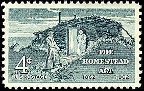•	Homestead Act (1862)