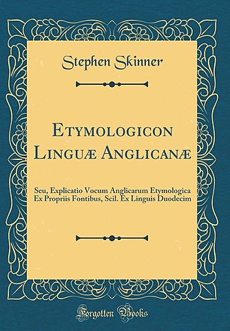 Etymologicon linguae anglicanae