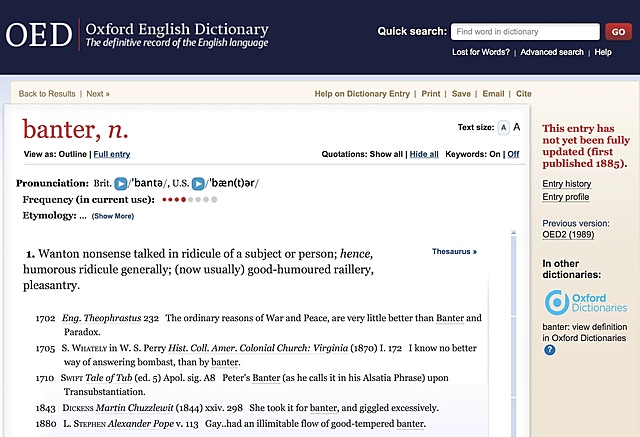 OED Online