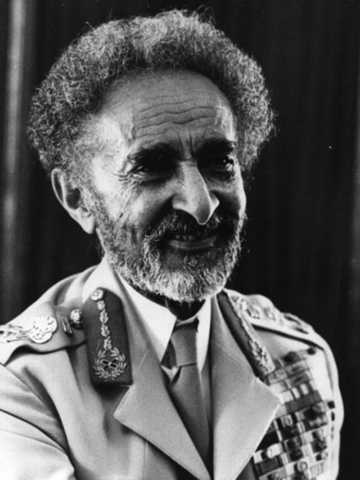 Emperor Haile Selassie is deposed