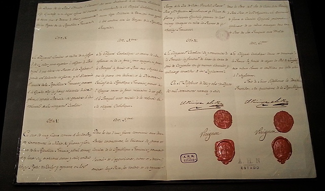 Tractat de S. Ildefons (aliança hispanofrancesa contra Gran Bretanya)