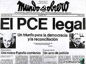 Legalización del PCE