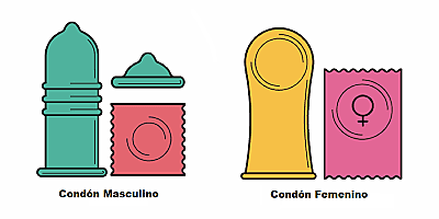 Modelo de los preservativos de látex