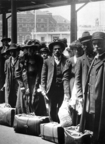 Ellis Island opens as Immigration Station