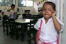 Primer día de escuela en un nuevo nivel