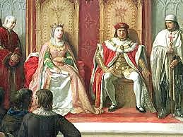 The marriage of Ferdinand and Isabella