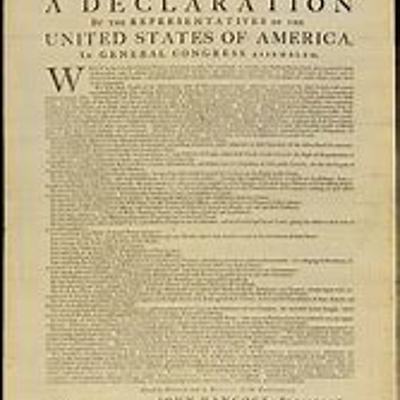 Timeline: Declaration of Independence