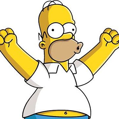 Timeline: Evolución de la Humanidad - caricaturas de los Simpson (Andres Umaquinga)