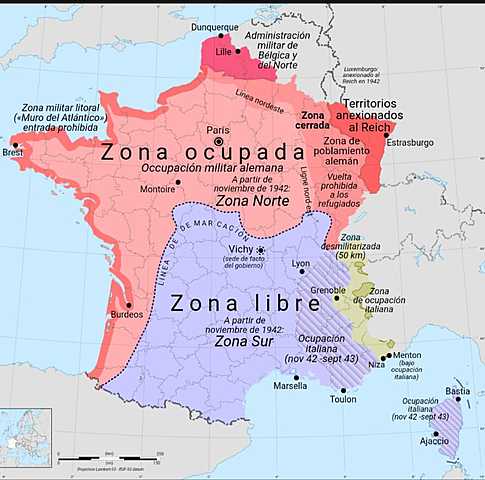 Líneas de demarcación en Europa