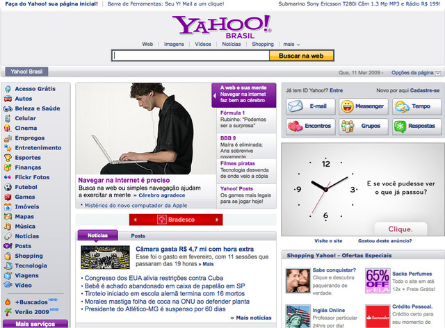 É criado o site de pesquisa YAHOO
