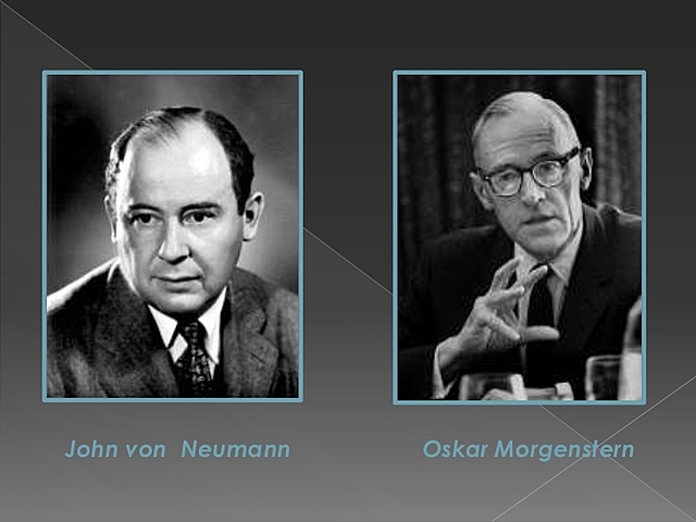 JOHN VON NEUMANN Y ASKAR MORGENSTERN