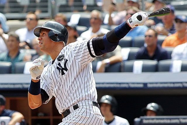 Alex Rodriguez- the youngest player in history to hit 400 homers