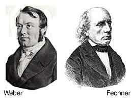 Weber y Fechner