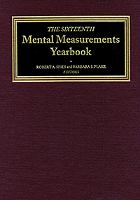 Mental Measurement Yearbook