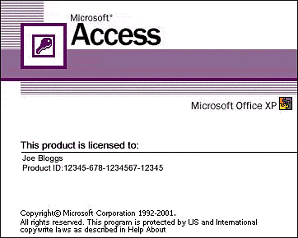 Nacimiento de Microsoft acces