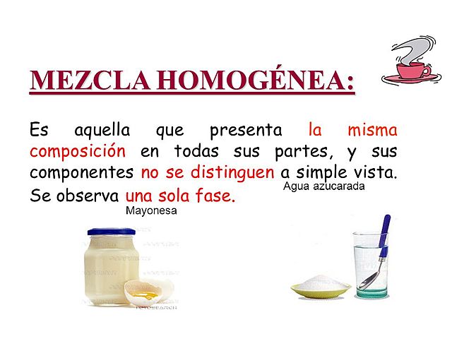 ¿Qué son las mezclas puras y homogéneas?