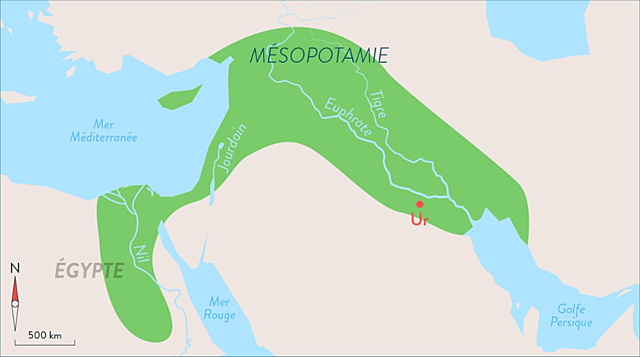 Premières traces de sédentarisation et d'agriculture dans le croissant fertile