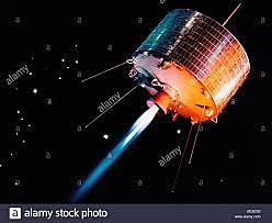 Primeiro satélite de cominicacións en orbita