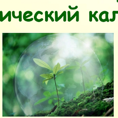 Timeline: Экологический календарь 2020г.