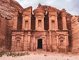 La ciudad de Petra, en Jordania
