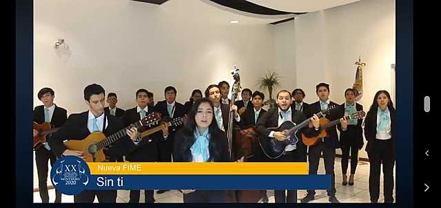 Gana FIME en concurso nacional de rondallas virtual