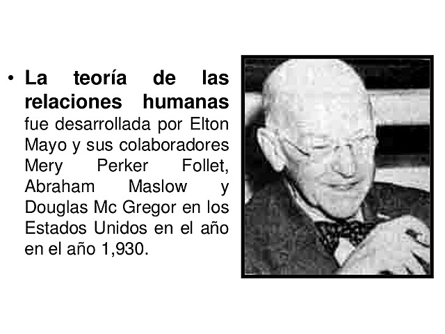 Teoría De Las Relaciones Humanas