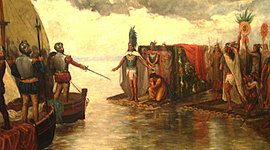 Timeline: Conquista De Cortes y Nuño Beltran