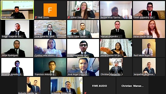 Se realiza segunda ceremonia de titulación a distancia en FIME