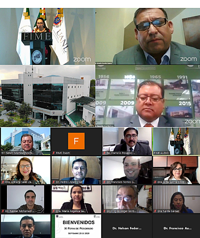 Realizan XI Feria de Posgrado de FIME de manera virtual