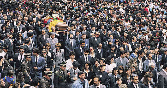 La gran despedida de Luis Carlos galán