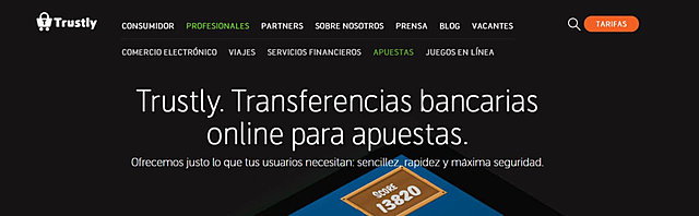 Surge Trustly, referencia de pago alternativo y seguro