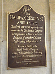 Halifax Resolves (1776)