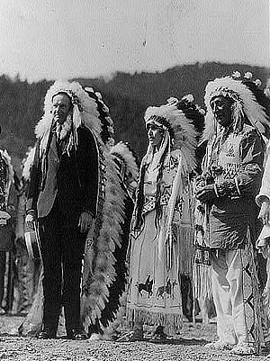 By 1900, the "Indian Wars" had been declared to be over, and large-scale relocation's of Native American population were no more.