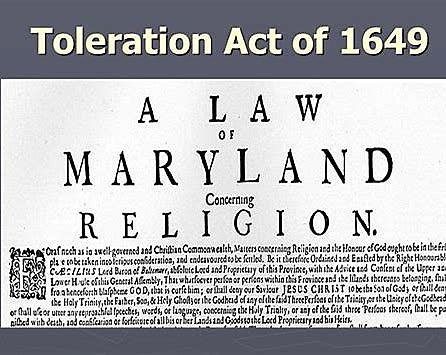 Maryland Toleration Act