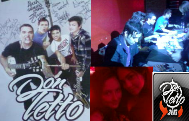 Conoci personalmente a los integrantes de mi banda favorita