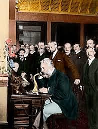 Alexander Graham Bell Patents the Telephone