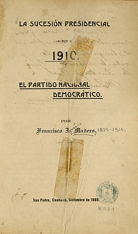 “La sucesión presidencial de 1910”