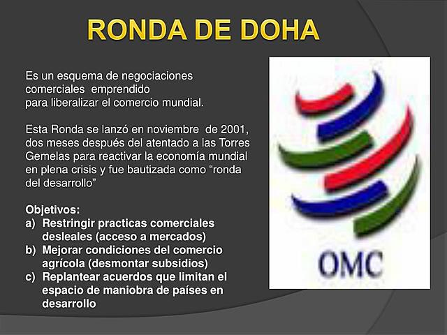 La ronda de Doha