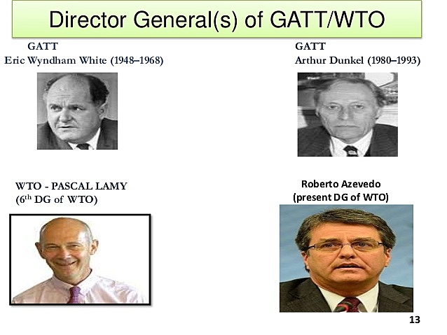 Directores Generales del GATT y de la OMC