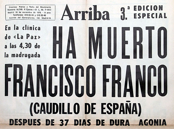 Fin de la dictadura Franquista