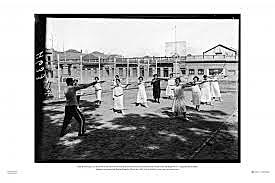 Primeras docentes señoritas de educación física