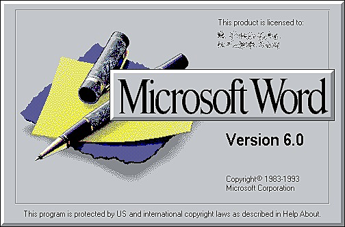 Word para Windows 6.0