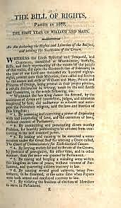 English Bill of Rights