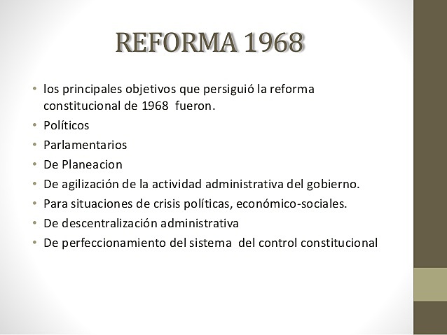 Reforma Constitucional