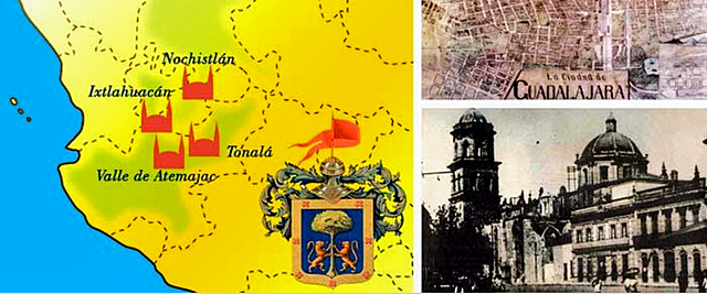 Fundaciones de Guadalajara (Nochistlán, Tonalá, Tlacotan y Valle de Atemajac)