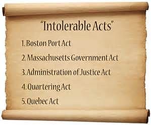 Intolerable acts